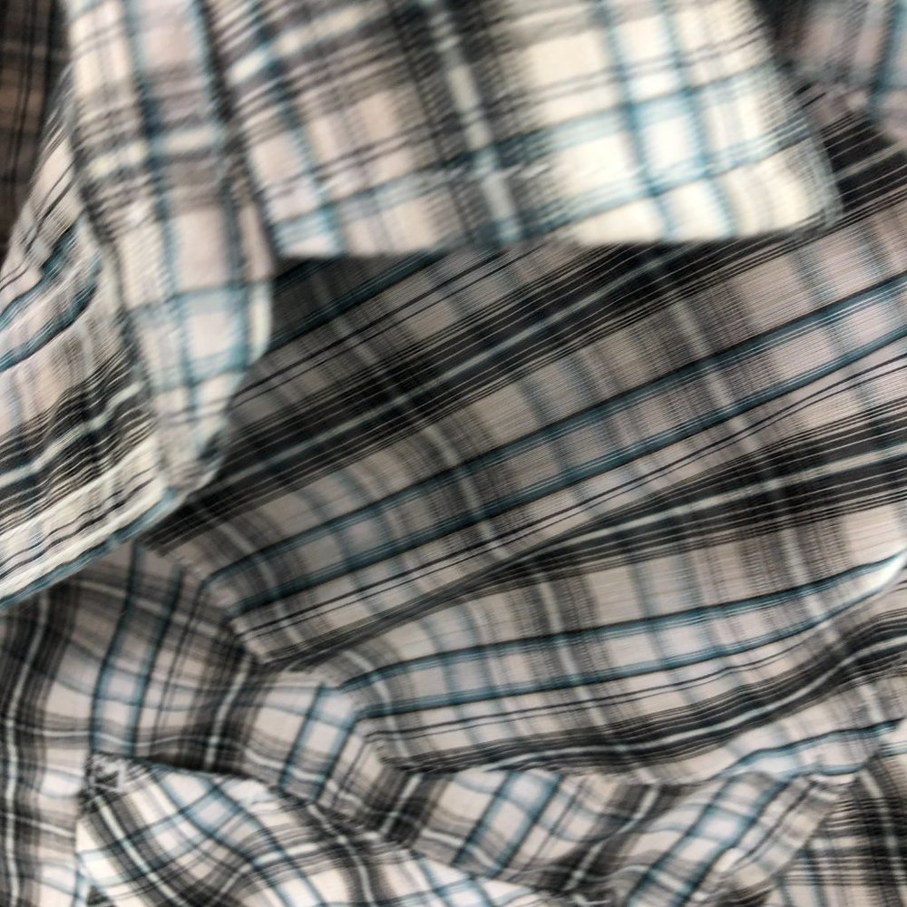 🛍️🛍️SOLD Men's Wrangler pearl snap western shirt sz small - Picture 4 of 6